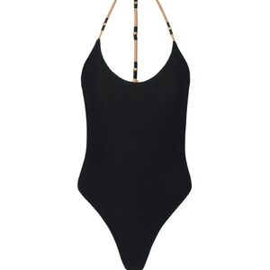 ViX Paula Hermanny Black One Piece Swimsuit Size S NWT